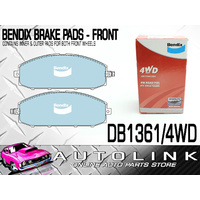 BENDIX DB1361 4WD FRONT BRAKE PADS FOR NISSAN PATROL GU Y61 2.8L 3.0L 4.2L 4.5L 