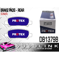 PROTEX DB1379B BRAKE PADS FOR SUBARU IMPREZA WRX GC GF GM 2.0L 1998 - ON
