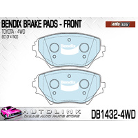 BENDIX 4WD BRAKE PADS DB1432-4WD FOR TOYOTA RAV4 ACA20 ACA21 ACA22 ACA23 