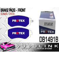 PROTEX BLUE DB1491B FRONT BRAKE PADS FOR SUBARU FORESTER & IMPREZA MODELS