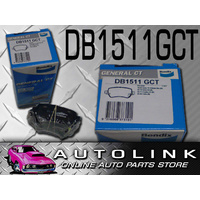 BENDIX DB1511GCT BRAKE PADS FOR REAR HOLDEN ASTRA AH VXR 2.0L Z20LEH TURBO 06-09