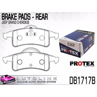PROTEX DB1717B REAR BRAKE PADS FOR JEEP GRAND CHEROKEE WG WJ 4.0L 6cyl 1999 - 2005
