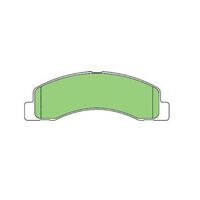 Protex Blue DB1731B Brake Pads Front for Ford F250 F350 Models Check App Below