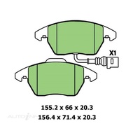 PROTEX BLUE DB1849B BRAKE PADS FOR AUDI CITROEN PEUGEOT SKODA VOLKSWAGEN MODELS