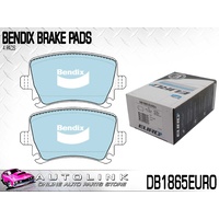 BENDIX EURO REAR BRAKE PADS FOR VOLKSWAGEN PASSAT 2005 - ON DB1865EURO