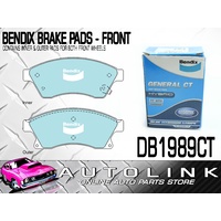 BENDIX DB1989 FRONT BRAKE PADS FOR HOLDEN BARINA & CRUZE 2011 - 2017 