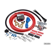 PROJECTA DUAL BATTERY KIT 12V 100 AMP SOLENOID TYPE FOR 4WD AUXILIARY SURGE