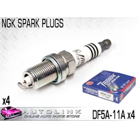NGK DF5A-11A SPARK PLUGS IRIDIUM - WORLD LEADER IN SPARK PLUG TECHNOLOGY x4