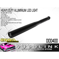 HEAVY DUTY LED ALUMINIUM TORCH BLACK 400mm LENGTH ( BASEBALL BAT STYLE )