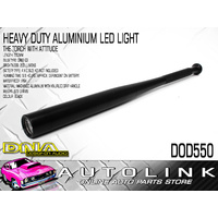 HEAVY DUTY LED ALUMINIUM TORCH BLACK 550mm LENGTH ( BASEBALL BAT STYLE )
