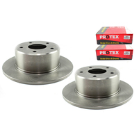 Protex Rear Disc Rotors for Toyota Lexcen VN VP VR T4 T5 V6 1989-97 DR016 x 2