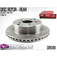 Protex Rear Disc Rotor for HSV GTO GTS V2 VZ (315mm Dia) 2001-2004 DR049