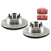 Protex DR106H Front Disc Rotors for Ford Falcon / Futura XW XY XA XB 1969-1976 x2