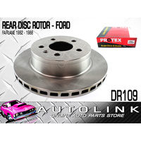 PROTEX DR109 REAR DISC ROTOR FOR FORD FALCON FAIRMONT XE XF / FAIRLANE ZK ZL x1