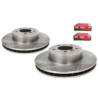 Front Disc Brake Rotors for BMW 530i E61 Touring 2005-2010 3.0L Wagon x 2
