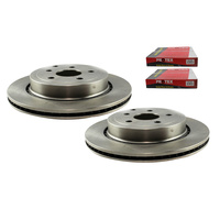 Rear Disc Brake Rotors for Holden Calais VE VF 6.0L V8 8/2006-7/2015 x2