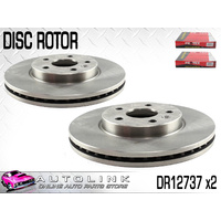FRONT DISC BRAKE ROTORS FOR HOLDEN CRUZE JG JH JHII ALL 4CYL 5/2009-ON (x2)
