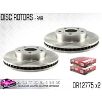 PROTEX FRONT DISC ROTORS FOR TOYOTA HILUX GGN15R 4.0L V6 2005-2015 DR12775 x2