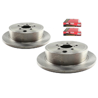 Protex DR12810 Rear Disc Brake Rotors for Subaru Impreza GE Sedan 2007-2011 x2