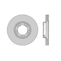 PROTEX DR156 FRONT DISC ROTOR FOR TOYOTA DYNA HIACE HILUX OD 257mm x1