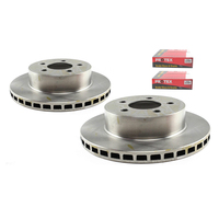 Front Disc Brake Rotors for Ford Falcon XR6 XR8 AU Series 1 1998-2000 x2