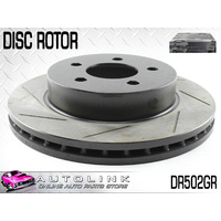 Front Disc Brake Rotor Right Slotted for Ford Tickford TE50 TL50 TS50 AU 2 3