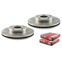 Protex Front Disc Rotors for Toyota Tarago TCR10R TCR11R TCR21R 1990-2000 x 2