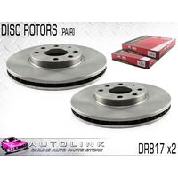 PROTEX FRONT DISC ROTORS - HOLDEN ASTRA TS CD CDX CITY EQUIPE 1998-06 DR817 x2