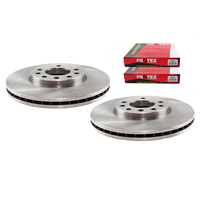 Protex Front Disc Rotor for Saab 9-3 9-5 900 Aero Linear 1992-2008 DR825 x 2