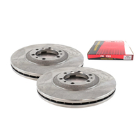 Front Disc Brake Rotors for Holden Jackaroo Monterey U8 US SE 3.5L x2