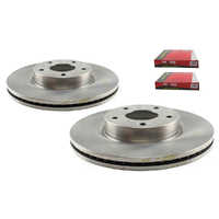 Front Disc Brake Rotors for Nissan 350Z Z33 V6 inc Roadster 2002-2007 x2