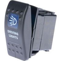 Drivetech DT-11008 Driving Light Rocker Switch 20AMP @ 12V MOUNT 20mm x 36mm