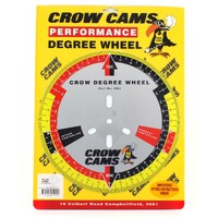 CROW CAMS 11" RACER CAMSHAFT DEGREE WHEEL FOR DIALLING IN CAMS ( DW2 )