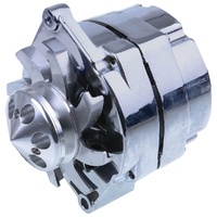 ALTERNATOR BILLET STYLE FOR SMALL BLOCK CHEV & EARLY CARBY MODEL VEHICLES