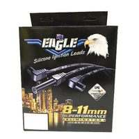 Eagle E98100BK Ignition Lead Set 9mm Black for Holden 253 308 V8 Blue Black