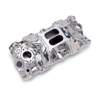 EDELBROCK PERFORMER RPM ENDURA SHINE INTAKE MANIFOLD FOR CHEVY SB V8 ED71014