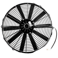 SPAL 3509 ELECTRIC THERMO FAN 16" 12V 1920CFM STRAIGHT BLADE - LOW PROFILE