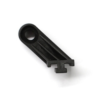 Spal Thermo Fan Mounting Bracket 45 Degrees Right Facing Raised Profile 4mm x1