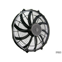 MARADYNE 16" 12V ELECTRIC THERMO FAN CURVED S BLADES REVERSIBLE 2052CFM EF8920