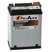 DEKA ETX15 MOTORBIKE BATTERY 220cca LEFT HAND POSITIVE