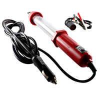 Exelite 12V Led Light 800 Lumens 8 Watt - Includes Acc Plug & Alligator Clamps