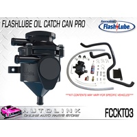 FLASHLUBE CATCH CAN PRO FOR TOYOTA PRADO KDJ120 3.0L 1KDFTV TURBO DIESEL