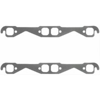 FELPRO PERFORATED STEEL EXHAUST GASKET SET FOR SMALL BLOCK CHEV V8 FE1444