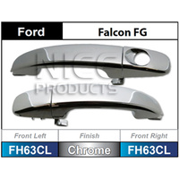 NICE FH63CL OUTER DOOR HANDLE CHROME LEFT HAND FRONT OR REAR FOR FORD FALCON FG