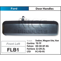 NICE FLB1 DOOR HANDLE BLACK LEFT HAND FRONT FOR FORD FALCON XD XE XF