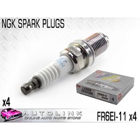 NGK FR6EI-11 SPARK PLUGS LASER IRIDIUM WORLD LEADER IN SPARK PLUG TECHNOLOGY x4