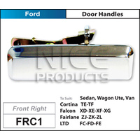 NICE FRC1 DOOR HANDLE CHROME RIGHT HAND FRONT FOR FORD FALCON XD XE XF