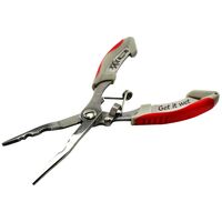 LONG NOSE FISHING TOOL PLIERS - MARINE STAINLESS STEEL PVC HANDLES FT2