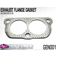EXHAUST FLANGE GASKET FOR HOLDEN CREWMAN VY SERIES 2 - 5.7lt GEN-III V8 2003-04