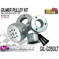 GILMER PULLEY KIT FOR SMALL BLOCK CHEV 327 - 350 V8 & BIG BLOCK 454 CHEV V8 